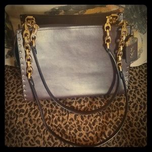 Coach Rogue Shoulder Bag w/ Rivets